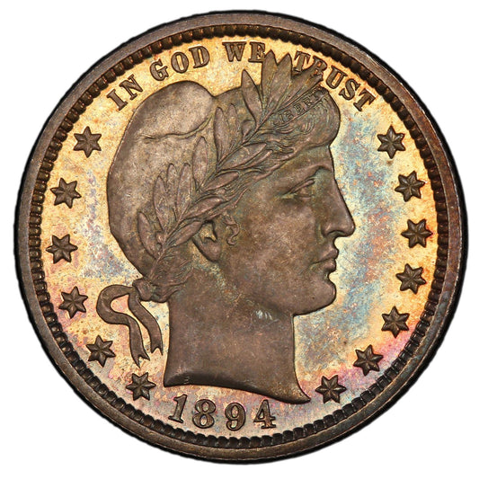 1894 25C PCGS PR67 CAC Denali Collection