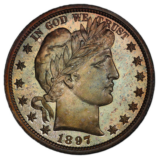 1897 50C PCGS PR67CAM CAC Denali Collection