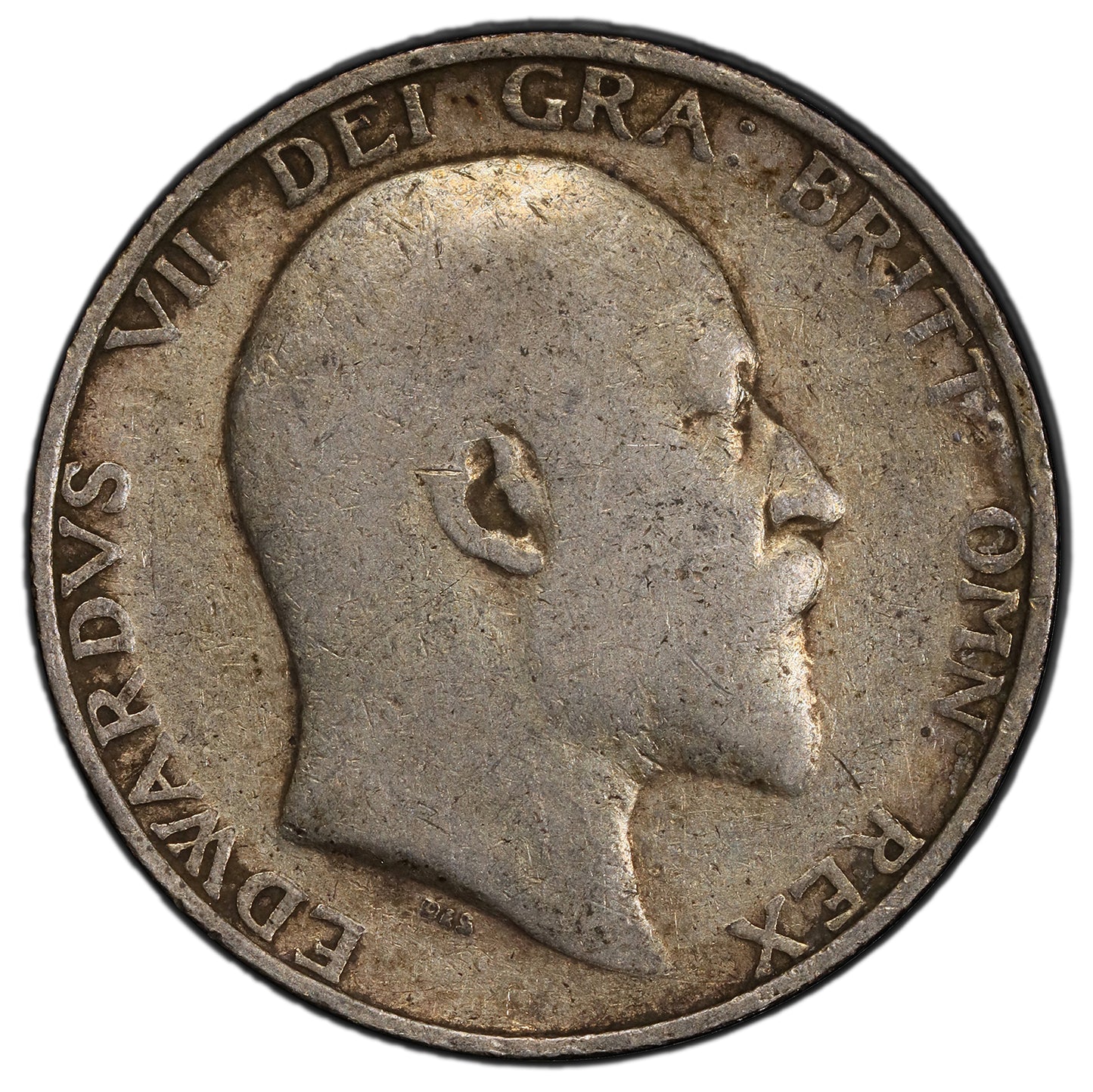 1905 AR Shilling Britain, Edward VII PCGS VF20