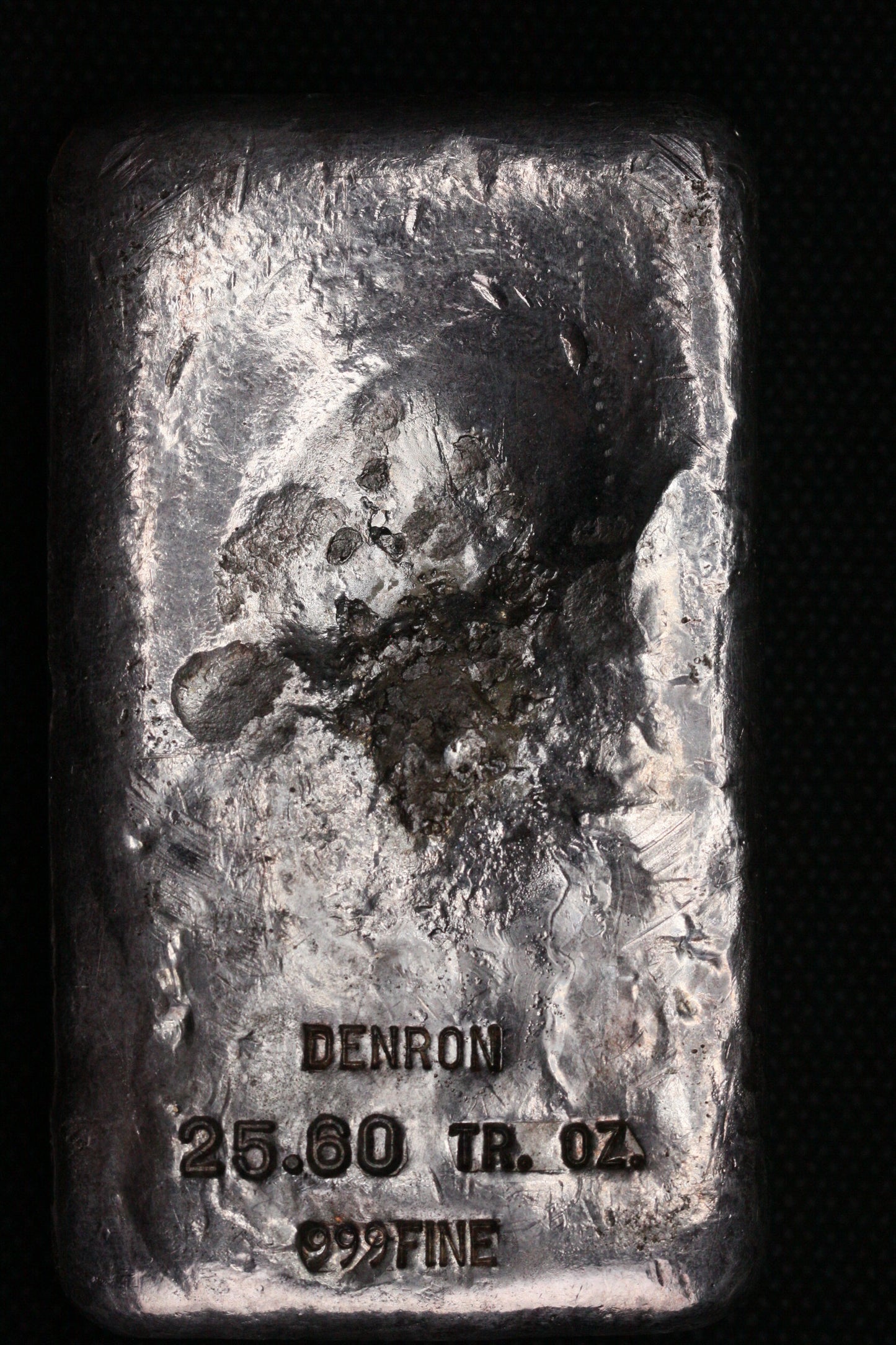 Denron「Cripple Creek」25.60 盎司銀條