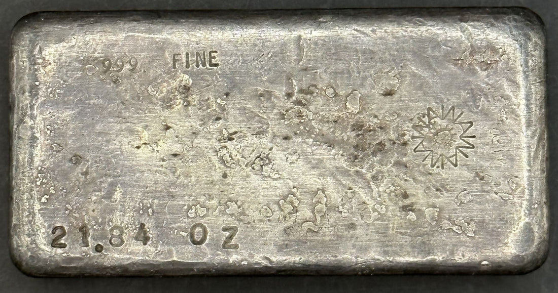 21.84 oz Alexander Westerfeld (1960’s) Silver Ingot