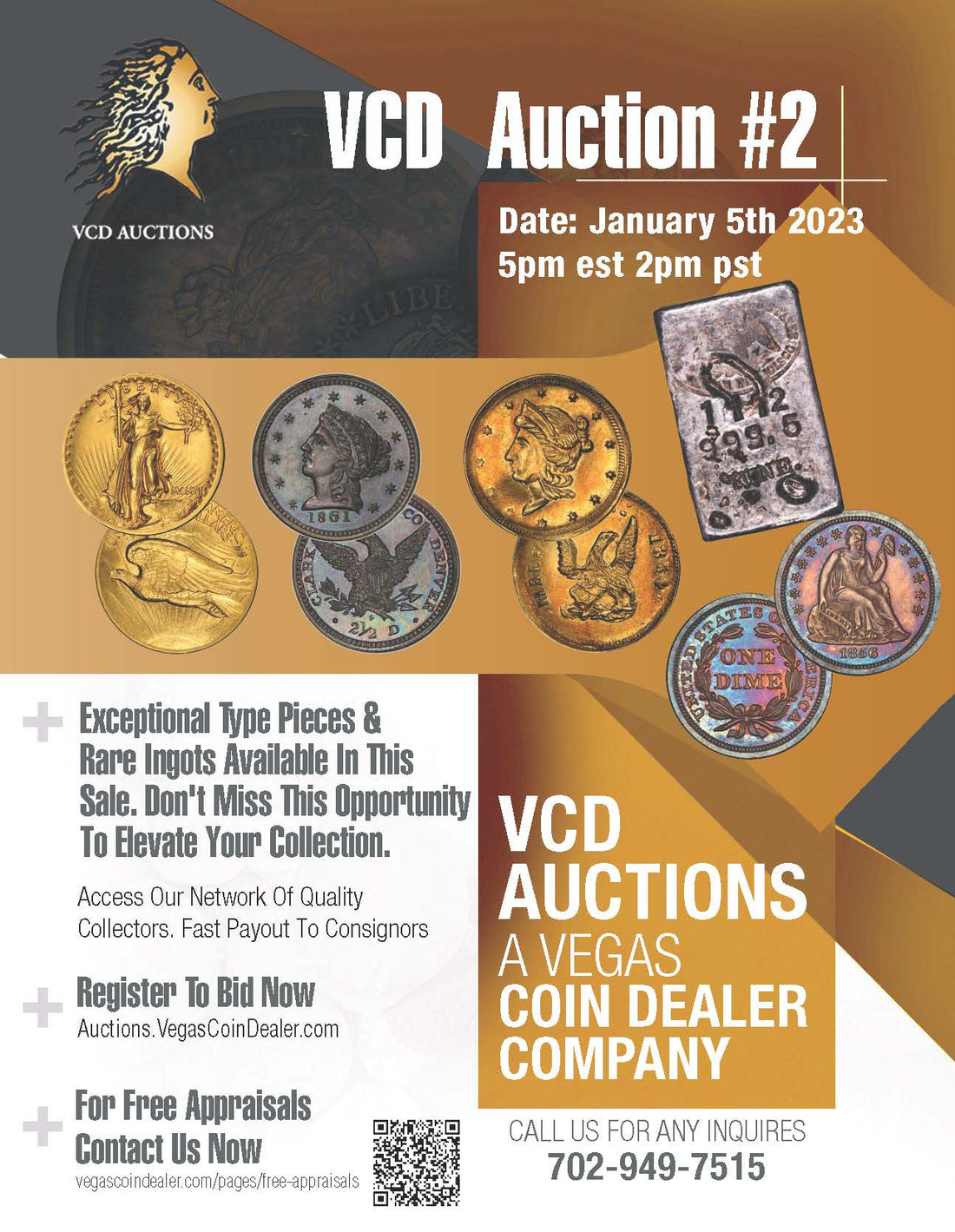 VCD Auctions is having a second sale?