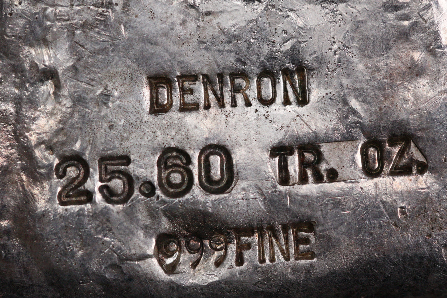 Denron「Cripple Creek」25.60 盎司銀條